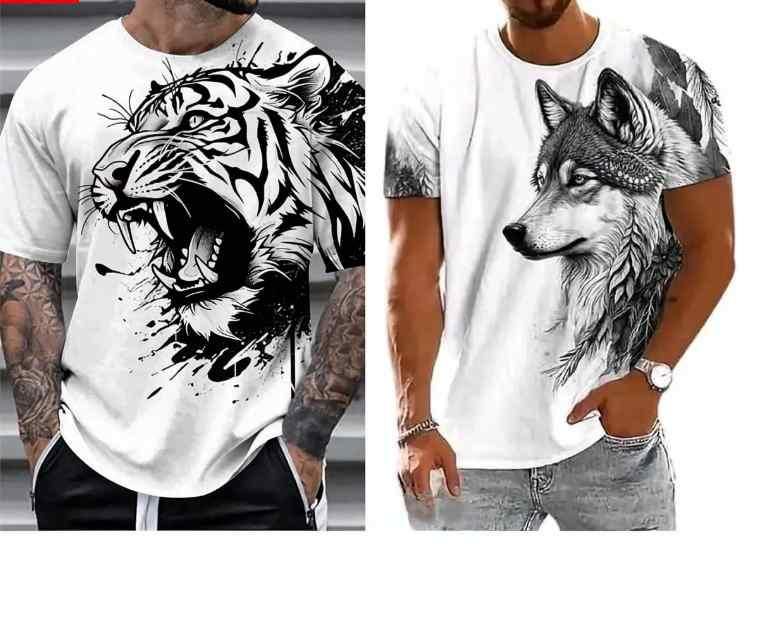 Men’s Premium Waffle Knit Crew-Neck T-Shirt (Pack of 2)